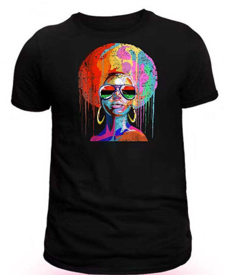 RAINBOW ALFRO WOMAN TEE