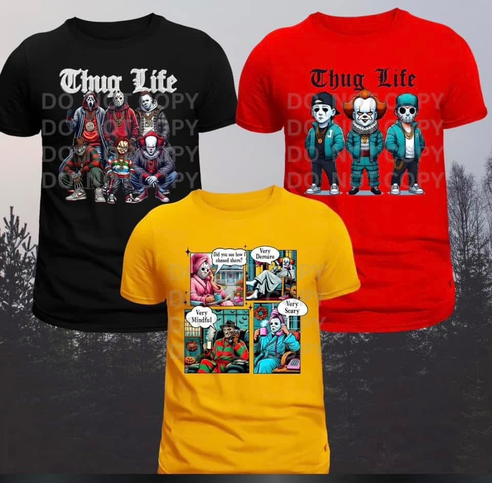 THUG LIFE HALLOWEEN TEE