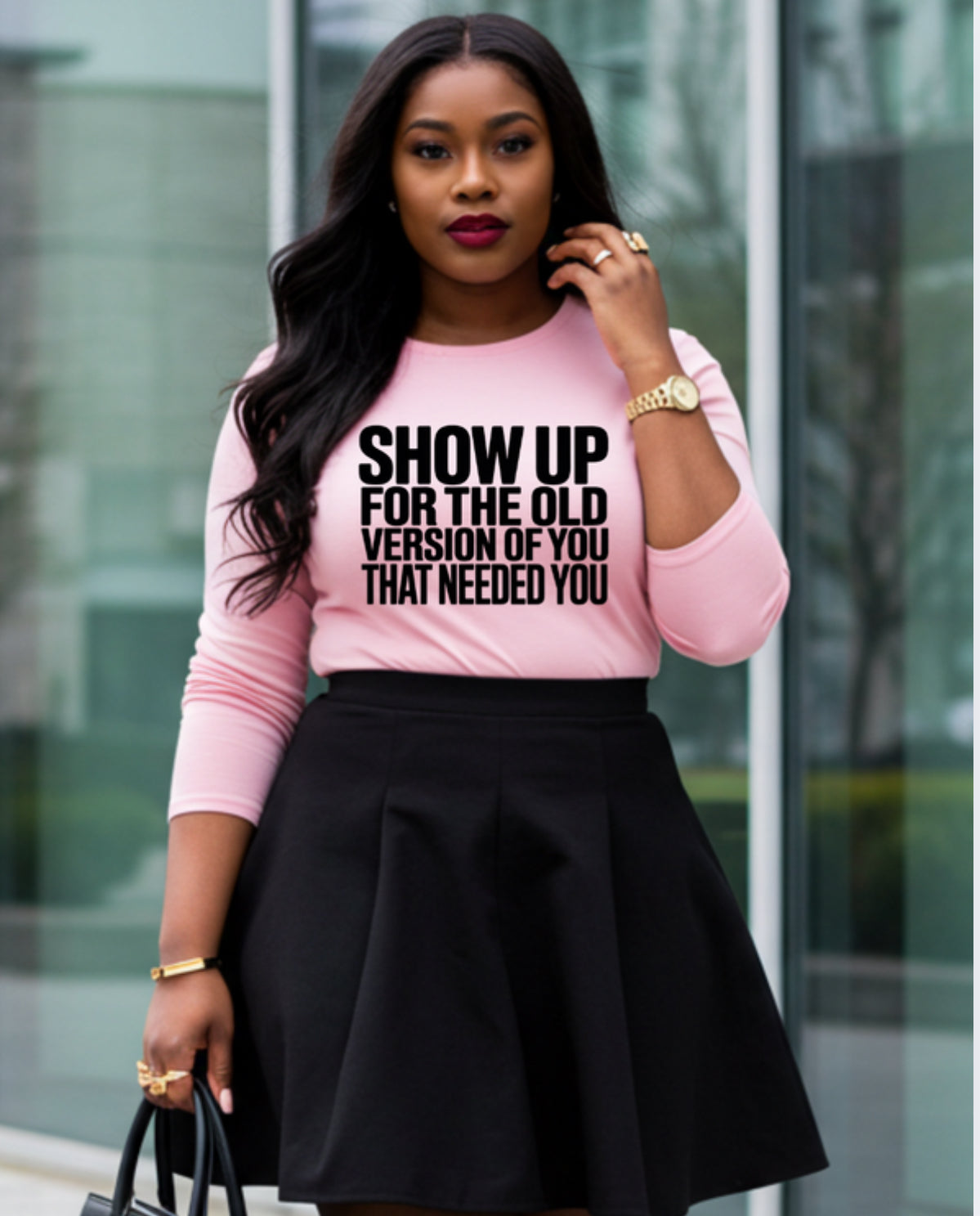 SHOW UP TEE