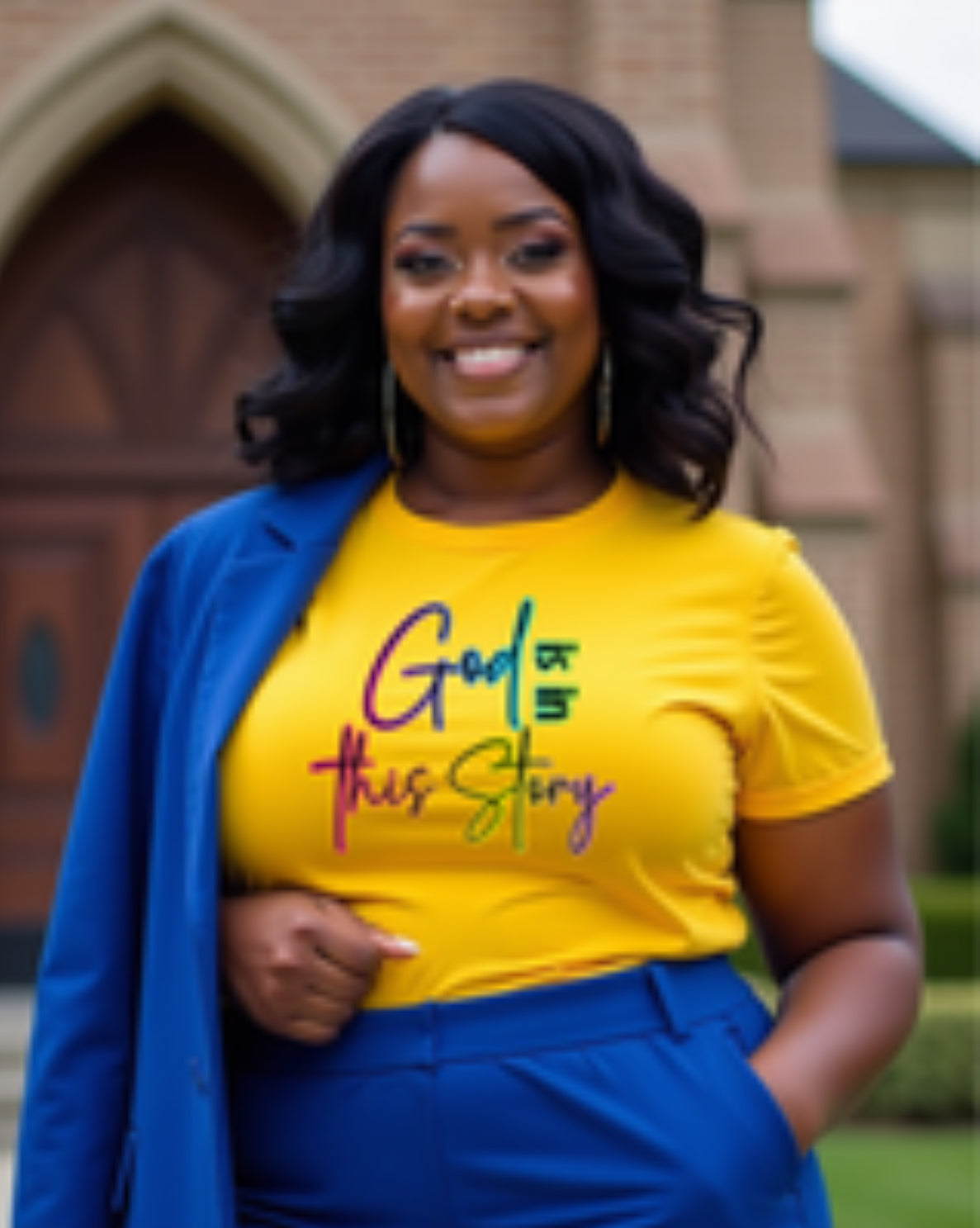 GOD IS IN THIS STORY TEE