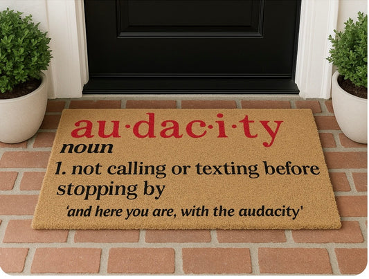 Audacity Doormat