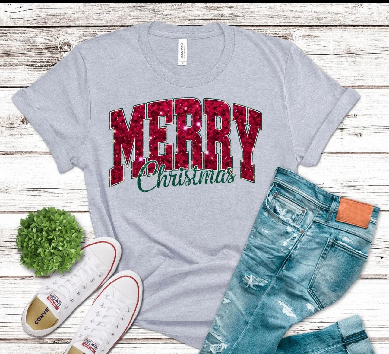 Merry Christmas Holiday Tee