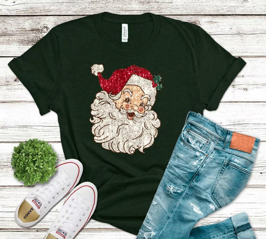 Santa Claus Holiday Tee